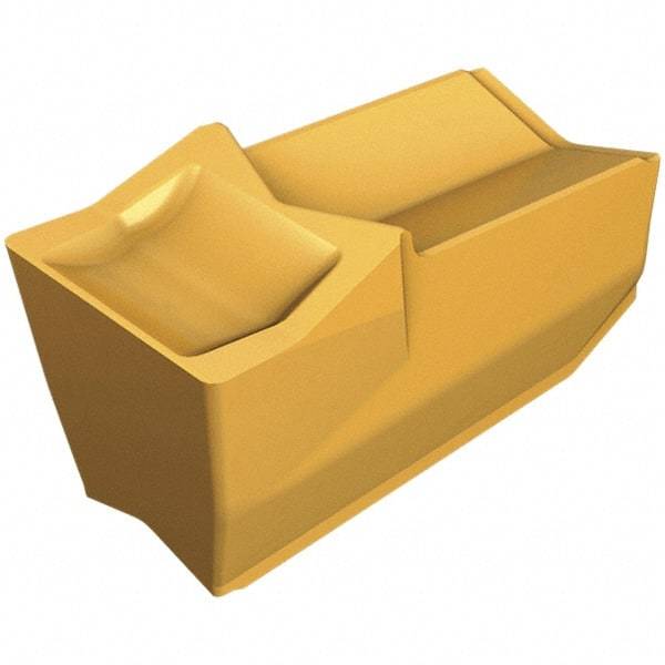 Iscar - 6GFF Grade IC54, 6mm Cutting Width Carbide Grooving Insert - Neutral, 0.25mm Corner Radius, Uncoated - Eagle Tool & Supply
