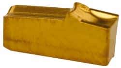 Iscar - 2GFF Grade IC656, 2.1mm Cutting Width Carbide Cut-Off Insert - Right Hand, 0.2mm Corner Radius, TiC/TiCN/TiN Finish - Eagle Tool & Supply