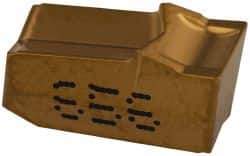 Iscar - 5GFF Grade IC656, 5mm Cutting Width Carbide Cut-Off Insert - Neutral, 0.25mm Corner Radius, TiC/TiCN/TiN Finish - Eagle Tool & Supply