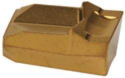 Iscar - 6GFF Grade IC656, 6mm Cutting Width Carbide Cut-Off Insert - Neutral, 0.25mm Corner Radius, TiC/TiCN/TiN Finish - Eagle Tool & Supply