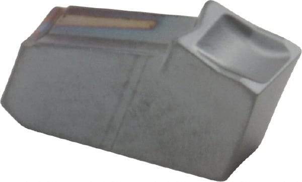 Iscar - GFL IC354 Grade, 0.1181" Cutting Width, Carbide Cutoff Insert - 4° Left Hand Lead Angle, 0.0079" Cnr Rad, TiCN Coated, Single End - Eagle Tool & Supply