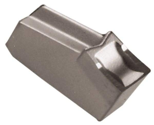 Iscar - GFL C IC328 Grade, 0.1969" Cutting Width, Carbide Cutoff Insert - 6° Left Hand Lead Angle, 0.011" Cnr Rad, TiCN Coated, Single End - Eagle Tool & Supply