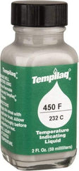 Tempil - 450°F Temp Indicating Liquid - 2 Ounce Container, 232°C - Eagle Tool & Supply