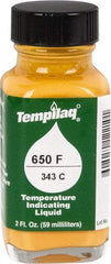 Tempil - 650°F Temp Indicating Liquid - 2 Ounce Container, 343°C - Eagle Tool & Supply