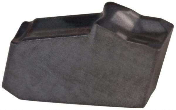 Iscar - GFN IC354 Grade, 0.063" Cutting Width, Carbide Cutoff Insert - 0° Neutral Lead Angle, 0.0063" Cnr Rad, TiCN Coated, Single End - Eagle Tool & Supply