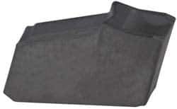 Iscar - GFN IC54 Grade, 0.0866" Cutting Width, Carbide Cutoff Insert - 0° Neutral Lead Angle, 0.0063" Cnr Rad, Single End - Eagle Tool & Supply