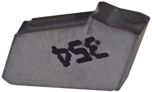 Iscar - GFN IC354 Grade, 0.0866" Cutting Width, Carbide Cutoff Insert - 0° Neutral Lead Angle, 0.0063" Cnr Rad, TiCN Coated, Single End - Eagle Tool & Supply
