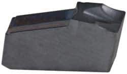 Iscar - GFN J IC354 Grade, 0.0783" Cutting Width, Carbide Cutoff Insert - 0° Neutral Lead Angle, 0.0063" Cnr Rad, TiCN Coated, Single End - Eagle Tool & Supply