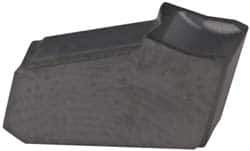 Iscar - GFN IC54 Grade, 0.1193" Cutting Width, Carbide Cutoff Insert - 0° Neutral Lead Angle, 0.0079" Cnr Rad, Single End - Eagle Tool & Supply