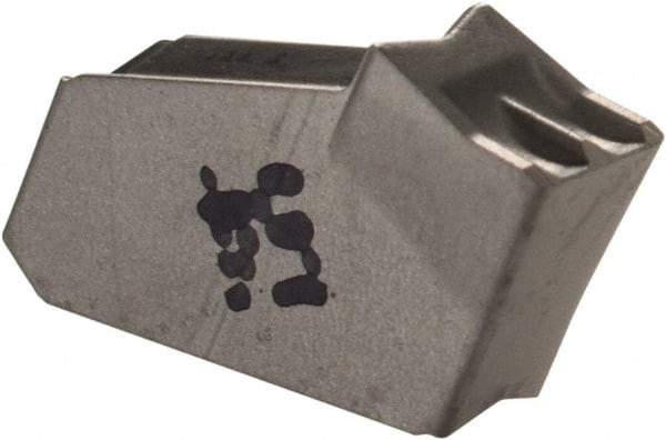 Iscar - GFN3 W IC54 Grade, 0.1181" Cutting Width, Carbide Cutoff Insert - Neutral Lead Angle, 0.0079" Cnr Rad, Single End - Eagle Tool & Supply