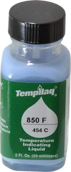 Tempil - 850°F Temp Indicating Liquid - 2 Ounce Container, 454°C - Eagle Tool & Supply