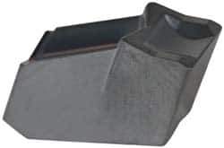 Iscar - GFN IC354 Grade, 0.2012" Cutting Width, Carbide Cutoff Insert - 0° Neutral Lead Angle, 0.011" Cnr Rad, TiCN Coated, Single End - Eagle Tool & Supply