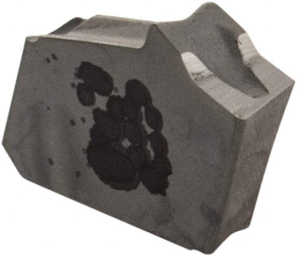 Iscar - GFR IC20 Grade, 0.063" Cutting Width, Carbide Cutoff Insert - 15° Right Hand Lead Angle, 0.0063" Cnr Rad, Single End - Eagle Tool & Supply
