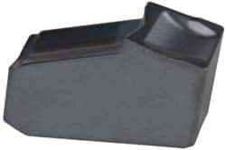 Iscar - GFR IC354 Grade, 0.1181" Cutting Width, Carbide Cutoff Insert - 8° Right Hand Lead Angle, 0.0079" Cnr Rad, TiCN Coated, Single End - Eagle Tool & Supply