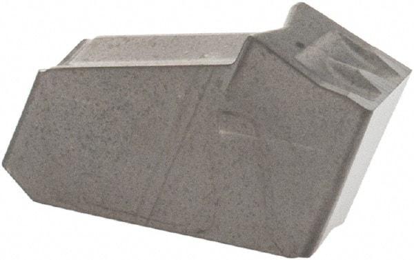 Iscar - GFR W IC20 Grade, 0.1181" Cutting Width, Carbide Cutoff Insert - 8° Right Hand Lead Angle, 0.0079" Cnr Rad, Single End - Eagle Tool & Supply