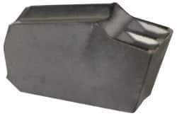 Iscar - GTN3 W IC20 Grade, 0.122" Cutting Width, Carbide Cutoff Insert - 0° Neutral Lead Angle, 0.0079" Cnr Rad, Single End - Eagle Tool & Supply