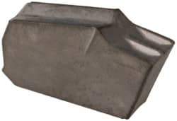 Iscar - GTN W IC54 Grade, 0.122" Cutting Width, Carbide Cutoff Insert - 0° Neutral Lead Angle, 0.0079" Cnr Rad, Single End - Eagle Tool & Supply