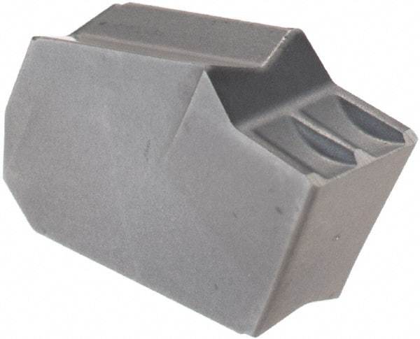 Iscar - GTN4 W IC20 Grade, 0.1614" Cutting Width, Carbide Cutoff Insert - 0° Neutral Lead Angle, 0.0094" Cnr Rad, Single End - Eagle Tool & Supply