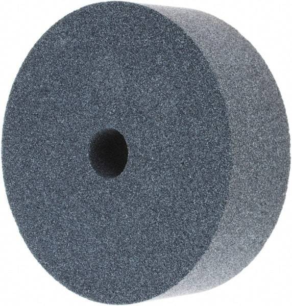 Norton - 3" Diam x 1/2" Hole x 1" Thick, H Hardness, 100 Grit Surface Grinding Wheel - Silicon Carbide, Type 1, Fine Grade, 10,825 Max RPM, Vitrified Bond, No Recess - Eagle Tool & Supply