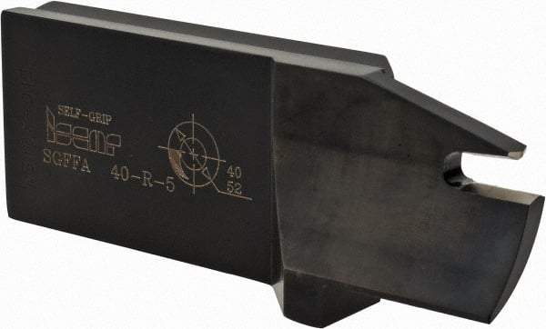 Iscar - 5" Groove Width, 25mm Max Depth of Cut, Right Hand Cut, SGFFA Indexable Grooving Blade - GFF-N Insert Style, Series Self-Grip - Eagle Tool & Supply