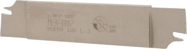 Iscar - 1.2598" Blade Height, 0.2047" Blade Width, 5.9055" OAL, Left Hand Cut, Double End Indexable Cut-Off Blade - 25mm Max Depth of Cut, SGFFH Blade - Eagle Tool & Supply