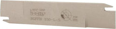 Iscar - 1.2598" Blade Height, 0.2047" Blade Width, 5.9055" OAL, Left Hand Cut, Double End Indexable Cut-Off Blade - 35mm Max Depth of Cut, SGFFH Blade - Eagle Tool & Supply