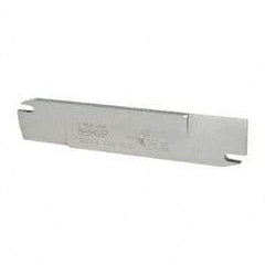 Iscar - 1.2598" Blade Height, 0.2047" Blade Width, 5.9055" OAL, Right Hand Cut, Double End Indexable Cut-Off Blade - 35mm Max Depth of Cut, SGFFH Blade, Self Grip Series - Eagle Tool & Supply