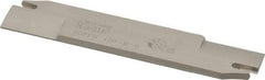 Iscar - 1.2598" Blade Height, 0.2047" Blade Width, 5.9055" OAL, Right Hand Cut, Double End Indexable Cut-Off Blade - 35mm Max Depth of Cut, SGFFH Blade, Self Grip Series - Eagle Tool & Supply