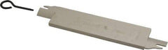 Iscar - 1.2598" Blade Height, 0.2047" Blade Width, 5.9055" OAL, Right Hand Cut, Double End Indexable Cut-Off Blade - 20mm Max Depth of Cut, SGFFH Blade, Self Grip Series - Eagle Tool & Supply