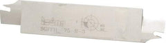 Iscar - 1.2598" Blade Height, 0.2047" Blade Width, 5.9055" OAL, Right Hand Cut, Double End Indexable Cut-Off Blade - 20mm Max Depth of Cut, SGFFH Blade, Self Grip Series - Eagle Tool & Supply