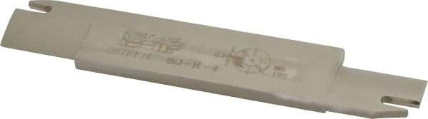 Iscar - 1.2598" Blade Height, 0.2047" Blade Width, 5.9055" OAL, Right Hand Cut, Double End Indexable Cut-Off Blade - 30mm Max Depth of Cut, SGFFH Blade, Self Grip Series - Eagle Tool & Supply