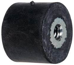 Tech Products - 55 Lb Capacity, 1/4-20 Plate/Plate Vibration Isolator - 1" Diam, 3/4" High - Eagle Tool & Supply