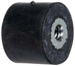 Tech Products - 55 Lb Capacity, 1/4-20 Plate/Plate Vibration Isolator - 1" Diam, 3/4" High - Eagle Tool & Supply