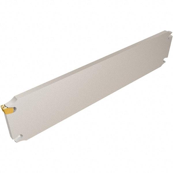 Iscar - 9 to 10mm Groove Width, Neutral Cut, SGFH Indexable Grooving Blade - GFN-C, GFR/L-C Insert Style, Series Self-Grip - Eagle Tool & Supply