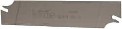 Iscar - 1.2598" Blade Height, 1/16" Blade Width, 5.9055" OAL, Right Hand Cut, Double End Indexable Cut-Off Blade - SGFH Blade, Self Grip Series - Eagle Tool & Supply