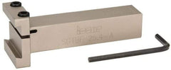 Iscar - Tool Block Style SGTBF, 1.26" Blade Height, 5" OAL, 1.9"& OAH, Indexable Cutoff Blade Tool Block - 1" Shank Height, 1" Shank Width, Reversible, Series Self Grip - Eagle Tool & Supply