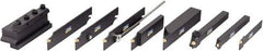 Iscar - Tool Block Style SGTBN, 1-1/4" Blade Height, 4.33" OAL, 1.9"& OAH, Indexable Cutoff Blade Tool Block - 1" Shank Height, 0.79" Shank Width, Reversible, Series Self Grip - Eagle Tool & Supply