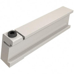 Iscar - Tool Block Style SGTBR, 19mm Blade Height, 100mm OAL, Indexable Cutoff Blade Tool Block - 25mm Shank Height, 19mm Shank Width, Series Tool Blocks - Eagle Tool & Supply