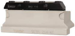 Iscar - Tool Block Style SGTBU, 1.26" Blade Height, 4.33" OAL, 1.95"& OAH, Indexable Cutoff Blade Tool Block - 1" Shank Height, 1.03" Shank Width, Reversible, Through Coolant, Series Self Grip - Eagle Tool & Supply