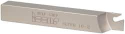 Iscar - SGTF, Right Hand Cut, 1-1/4" Max Workpc Diam, GFN, GFR Insert, Indexable Cutoff Toolholder - 5/8" Shank Width, 5/8" Shank Height, 4-1/2" OAL - Eagle Tool & Supply