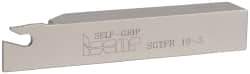 Iscar - SGTF, Right Hand Cut, 1.75" Max Workpc Diam, GFN, GFR Insert, Indexable Cutoff Toolholder - 3/4" Shank Width, 3/4" Shank Height, 4-1/2" OAL - Eagle Tool & Supply