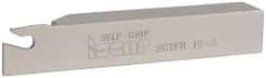 Iscar - SGTF, Right Hand Cut, 1.75" Max Workpc Diam, GFN, GFR Insert, Indexable Cutoff Toolholder - 3/4" Shank Width, 3/4" Shank Height, 4-1/2" OAL - Eagle Tool & Supply