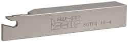 Iscar - SGTF, Right Hand Cut, 2" Max Workpc Diam, GFN, GFR Insert, Indexable Cutoff Toolholder - 3/4" Shank Width, 3/4" Shank Height, 4-1/2" OAL - Eagle Tool & Supply