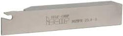 Iscar - SGTF, Right Hand Cut, 2-1/4" Max Workpc Diam, GFN, GFR Insert, Indexable Cutoff Toolholder - 1" Shank Width, 1" Shank Height, 5.9" OAL - Eagle Tool & Supply