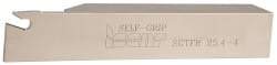 Iscar - SGTF, Right Hand Cut, 2-1/2" Max Workpc Diam, GFN, GFR Insert, Indexable Cutoff Toolholder - 1" Shank Width, 1" Shank Height, 5.9" OAL - Eagle Tool & Supply