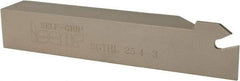 Iscar - SGTH, Left Hand Cut, 2.05" Max Workpc Diam, GTN 3.., GTL 3.. Insert, Indexable Cutoff Toolholder - 0.98 Max Depth of Cut, 1" Shank Width, 1" Shank Height, 5.9" OAL - Eagle Tool & Supply