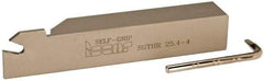 Iscar - SGTH, Right Hand Cut, 2.44" Max Workpc Diam, GTN 4.., GTR 4.. Insert, Indexable Cutoff Toolholder - 1.1 Max Depth of Cut, 1" Shank Width, 1" Shank Height, 5.9" OAL - Eagle Tool & Supply