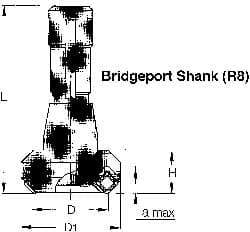 Iscar - Retaining Screw for Indexable Face/Shell Mills - Industry Std 7000240 - Eagle Tool & Supply