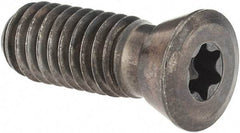 Iscar - Torx Cap Screw for Indexable Turning - M6x1 Thread, For Use with Inserts - Eagle Tool & Supply