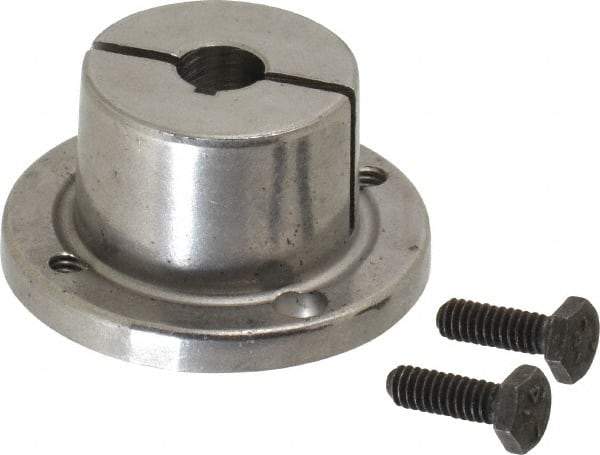 Browning - 1/2" Bore, 1/8" Wide Keyway, 1/16" Deep Keyway, H Sprocket Bushing - 1.57 to 1-5/8" Outside Diam, For Use with Split Taper Sprockets & Sheaves - Eagle Tool & Supply